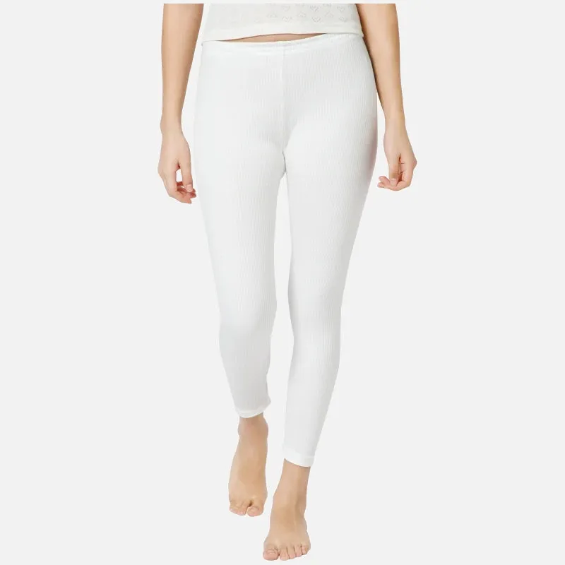Women’s Quilted Antibacterial Thermal Bottom – Full Length Winter Base Layer