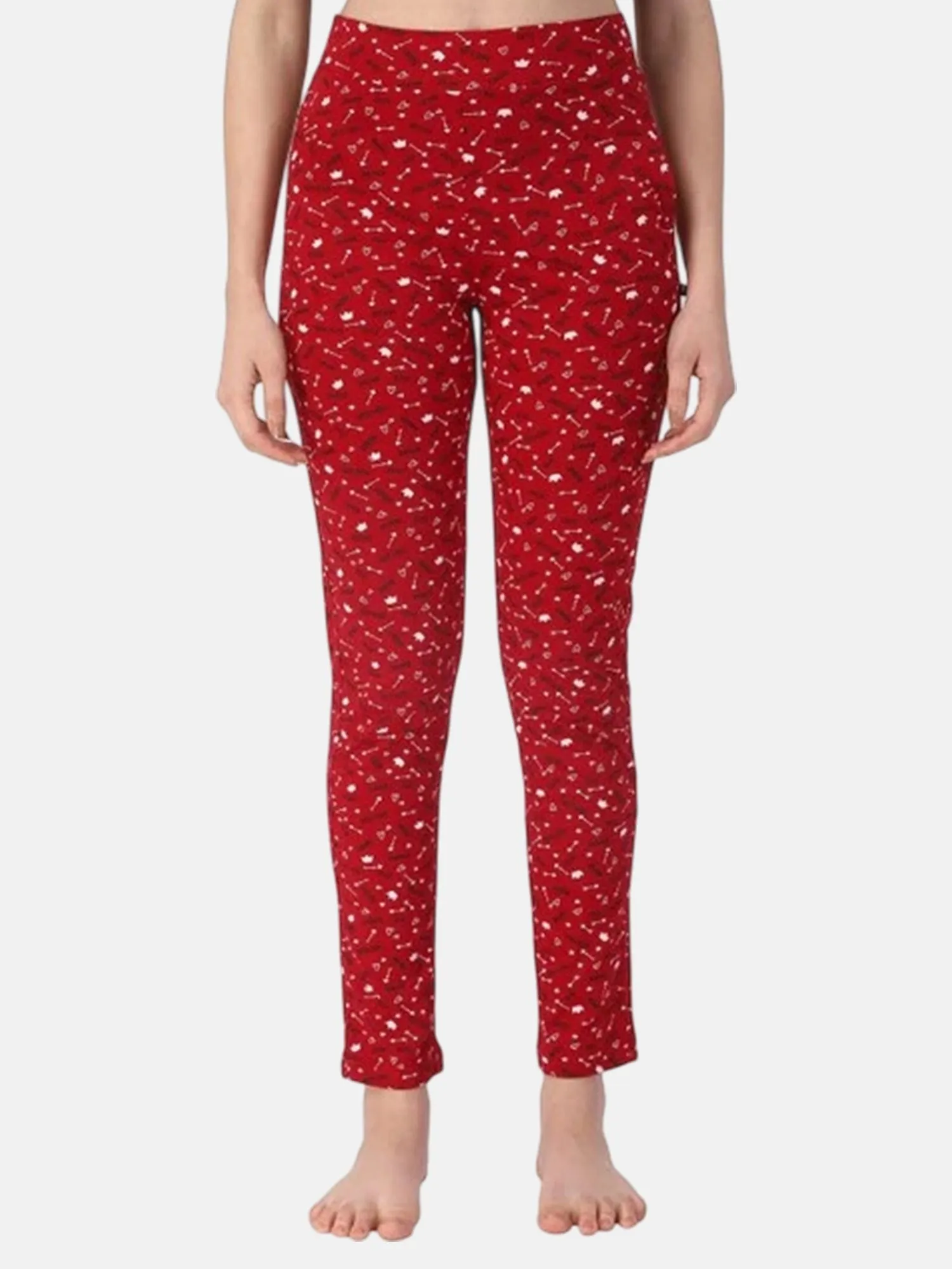 Women’s Cotton Lower Pyjama – Skinny Fit Stretch Full Length Casual Wear