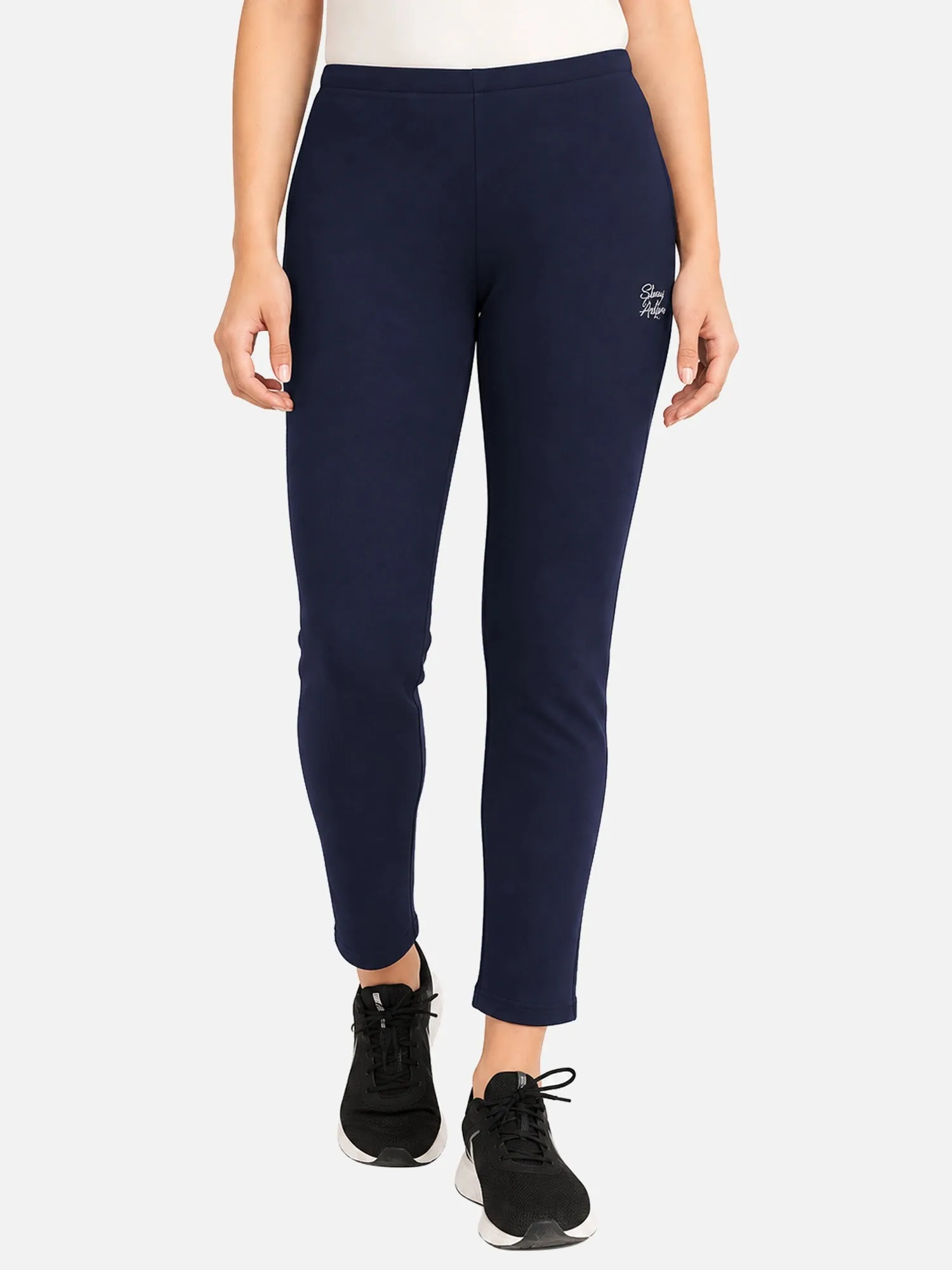 Women’s Fleece Track Pants – Regular Fit Jogger with Side Pockets