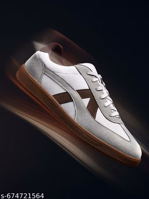 Men’s Sports Running Casual Shoes with Mesh Upper