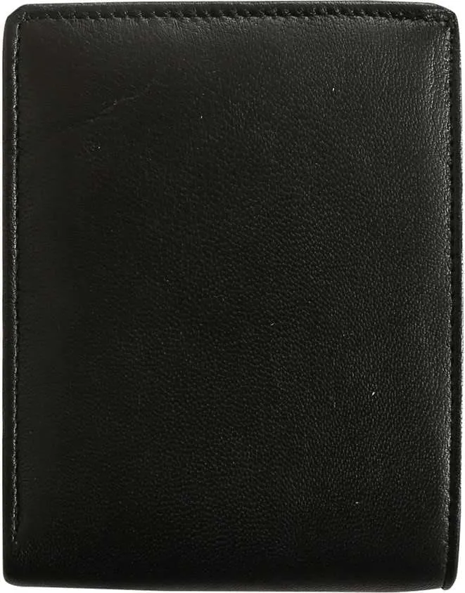 Men’s Slim PU Leather Wallet – Bifold Wallet with Card Slots & Coin Pocket