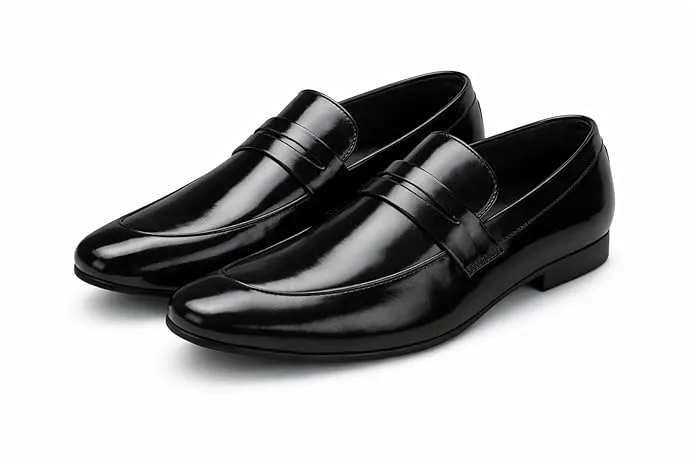 Formal Shoes – Men’s Party Wear Brogue Slip-On Shoes with Comfort Insole