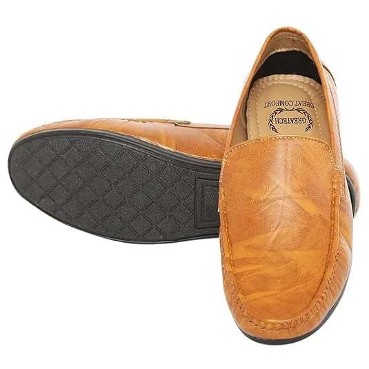Leather Loafers – Men’s Deep Brown Premium Formal & Casual Slip-On Shoes