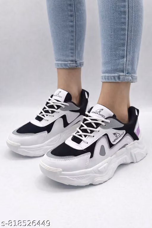 Black Solid EVA Casual Party Wear Shoes