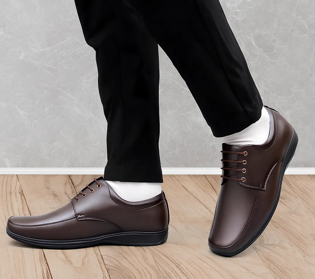 Men's Brown Formal Shoes | Classic Office & Business Footwear