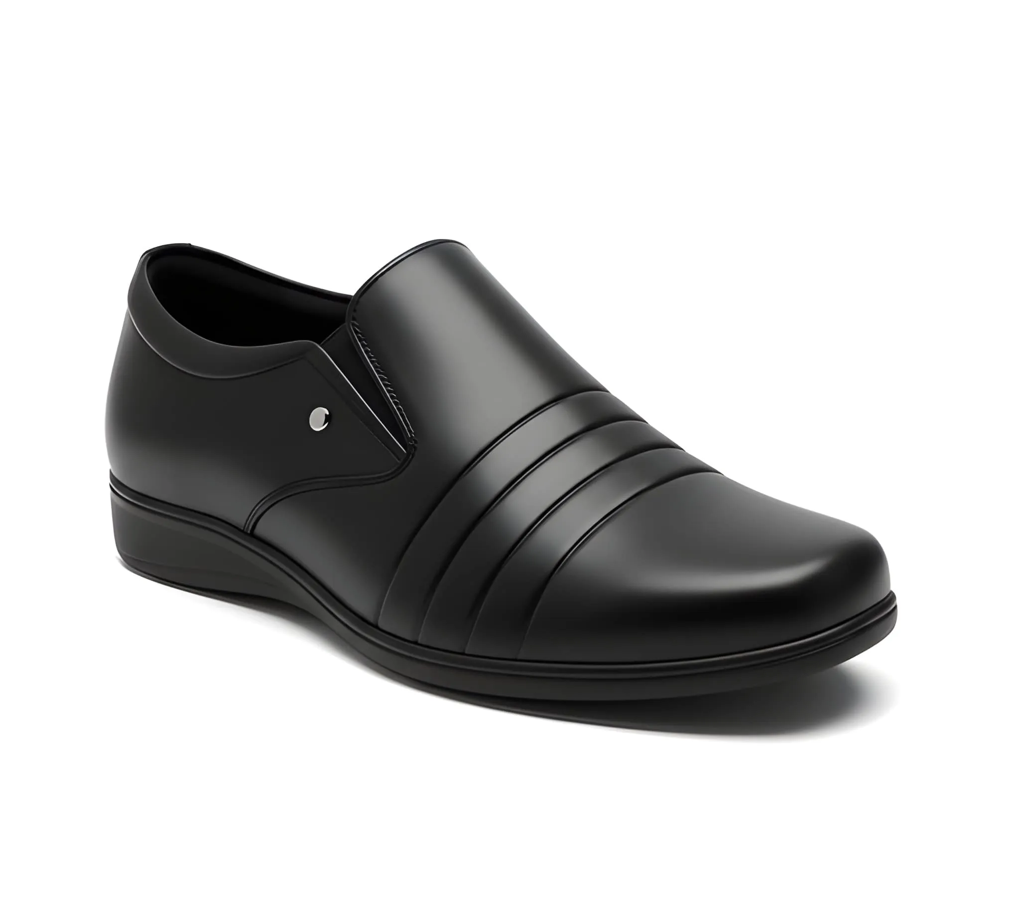 Men's Black Slip-On Formal Shoes | Elite Office & Business Footwear