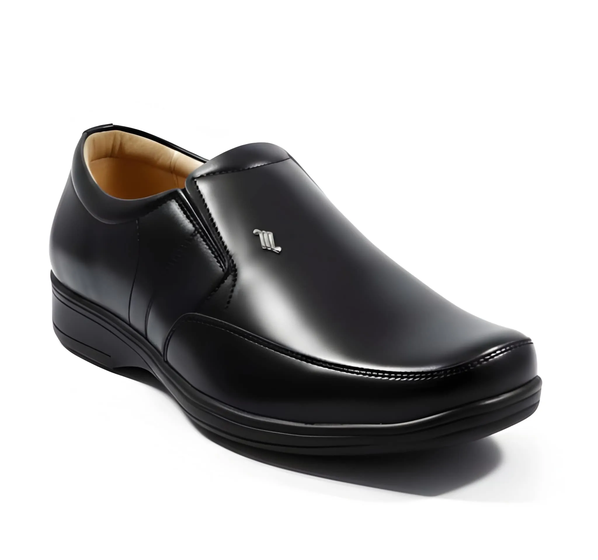 Men's Black Slip-On Formal Shoes | Elite Office & Business Footwear
