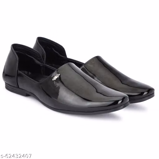 Men's Slip-On Party Wear Shoes with Round Toe