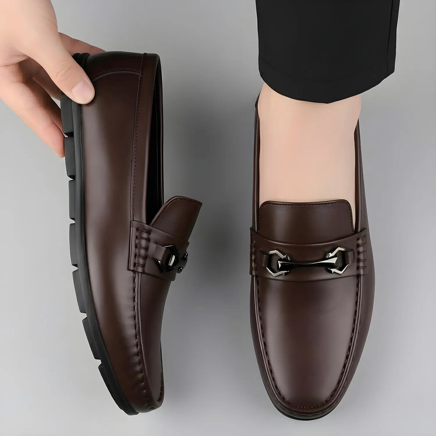 Men's Stylish Loafers | Comfortable Slip-On Casual Driving Shoes