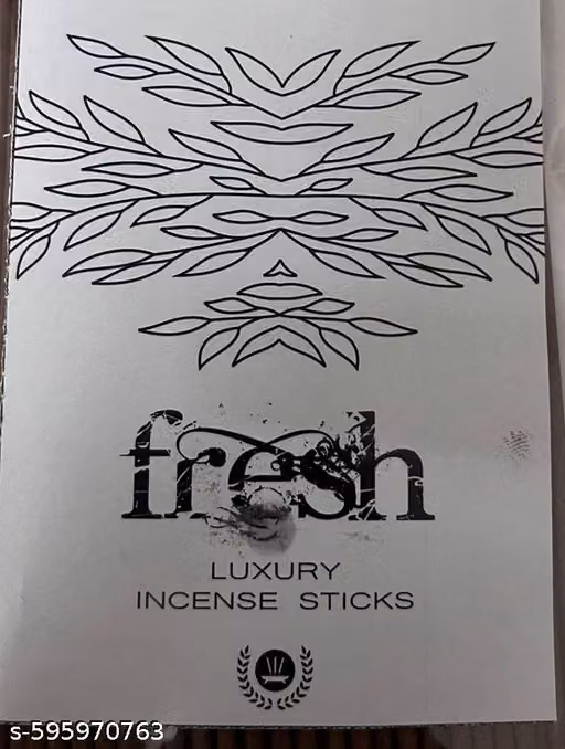 Fresh Luxury Premium Incense Sticks for Pooja and Meditation – 100g