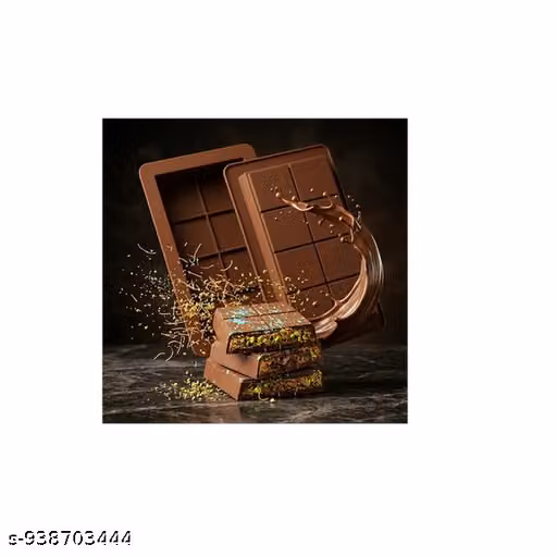 Premium Kunafa Chocolate Silicone Mould – Non-Stick Square Chocolate Bar Mould