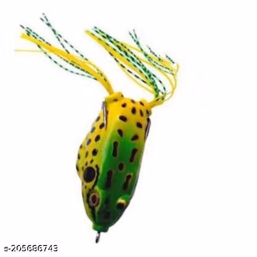 Multicolour Artificial Fishing Frog Lure – 1 Piece