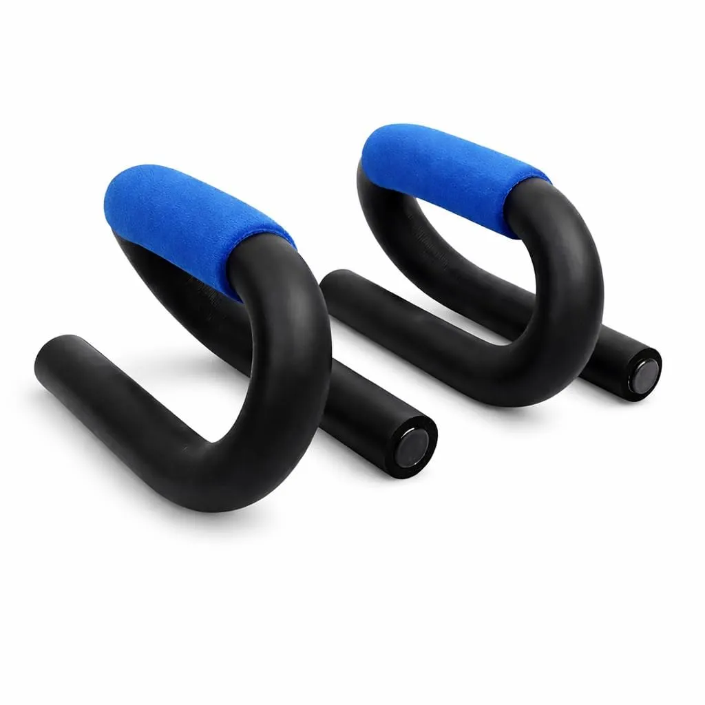 FITROX PRO Heavy Duty Steel Push Up Bars with Foam Grip – 150 KG Capacity