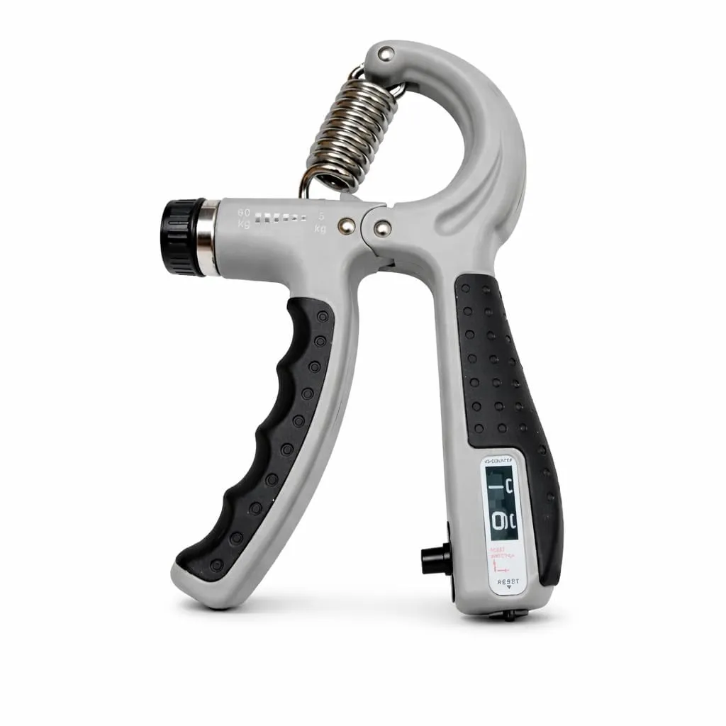 FITROX PRO Adjustable Hand Grip Strengthener 5–60 kg with Counter – Forearm, Wrist & Finger Exerciser