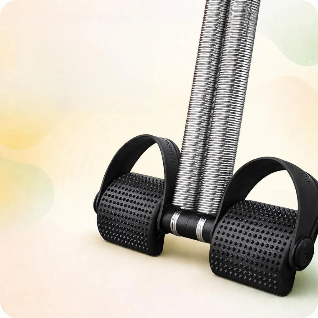 FITROX PRO Double Spring Tummy Trimmer for Men & Women – Abdominal Resistance Trainer for Home Workout