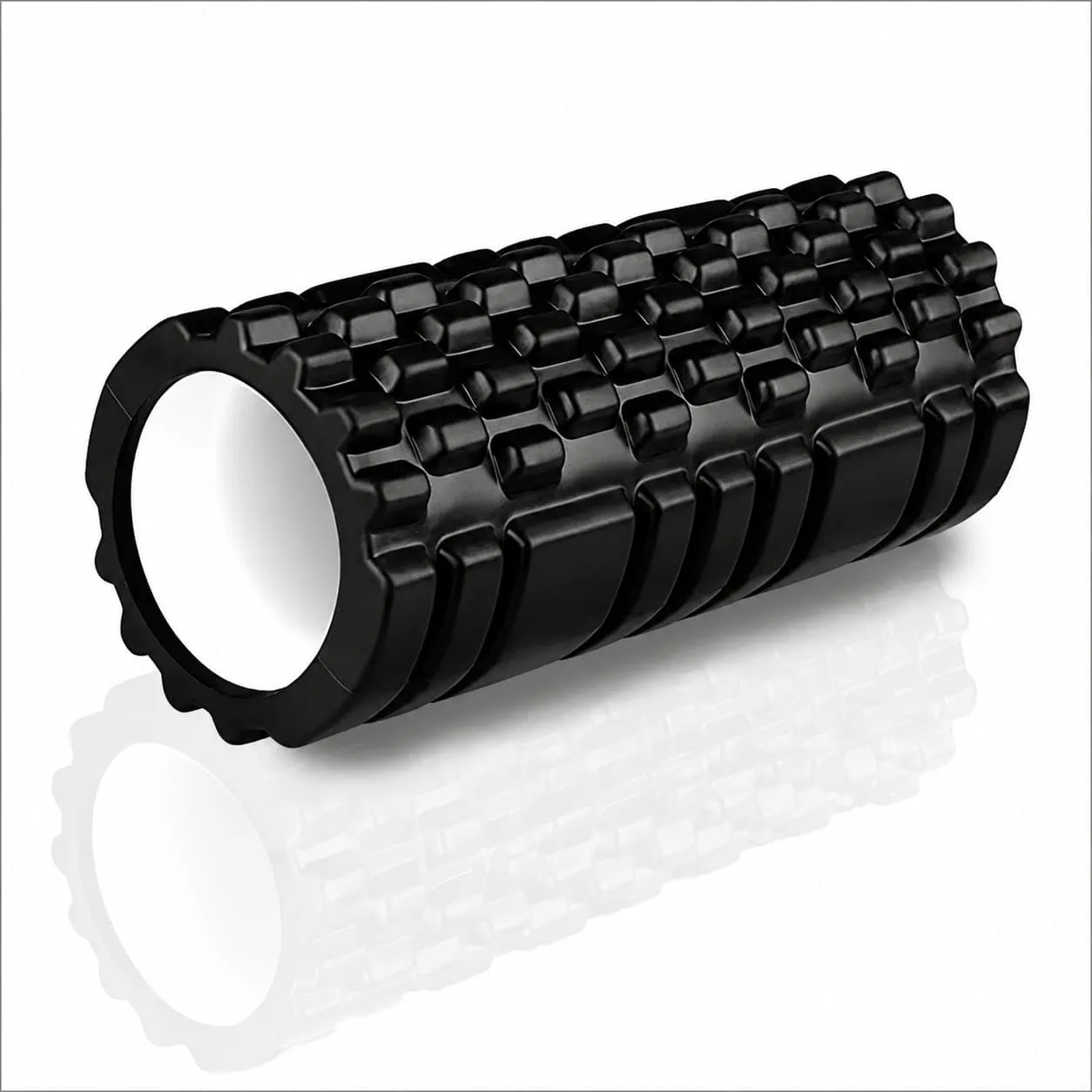 FITROX PRO Grid Foam Roller 33 cm – High-Density EVA Muscle Massage Roller for Back, Legs & Fitness Recovery
