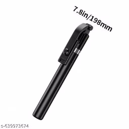 Selfie Stick Tripod with Wireless Bluetooth Remote for All Mobile Phones