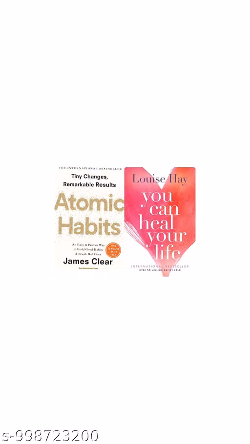 Atomic Habits + You Can Heal Your Life – Paperback Book Collection