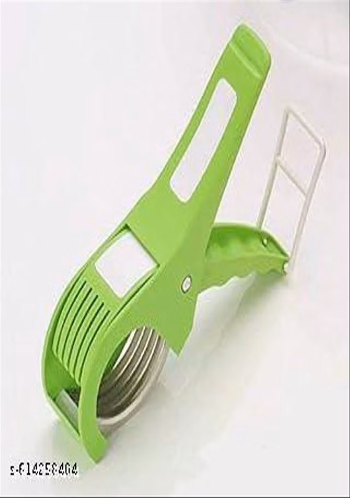 2-in-1 Vegetable Cutter and Chopper with Stainless Steel Blades – Pack of 1