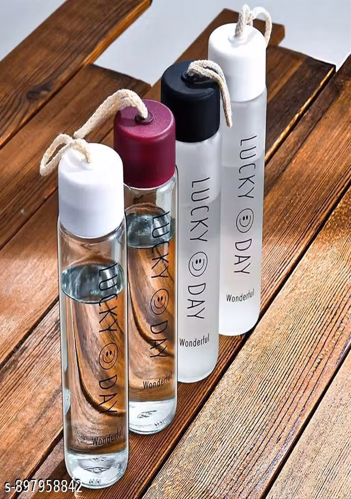 350ml Vintage Glass Bottle with Natural Rope – Leak-Proof Reusable Bottle for Drinks, Oils & Gifting