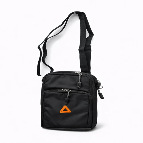 Compact Multi-Zip Sling Bag