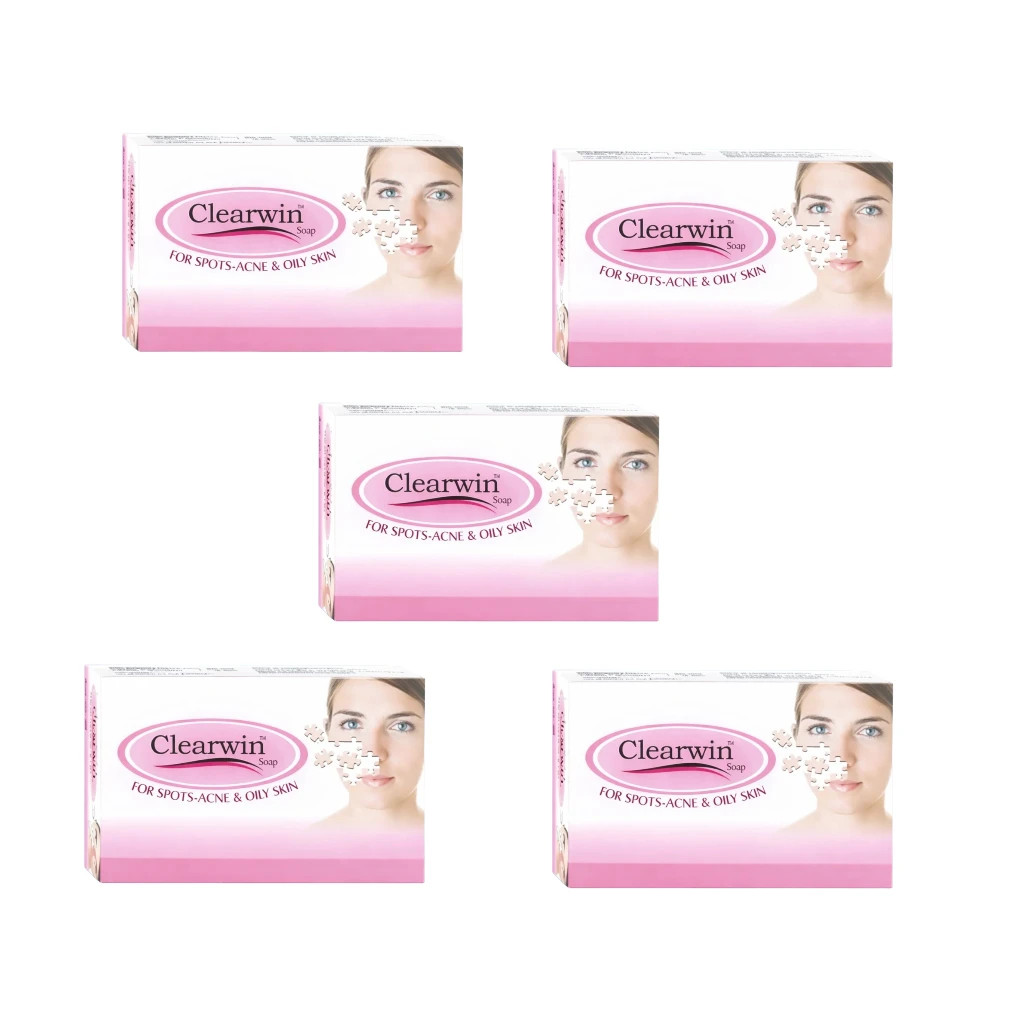 Clearwin Soap Clear Skin With Clearwin  Pack Of 5