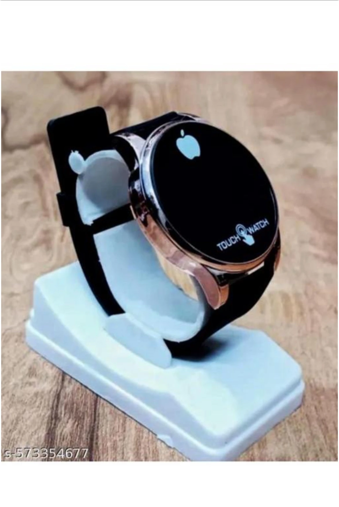 Black Digital Touch watch