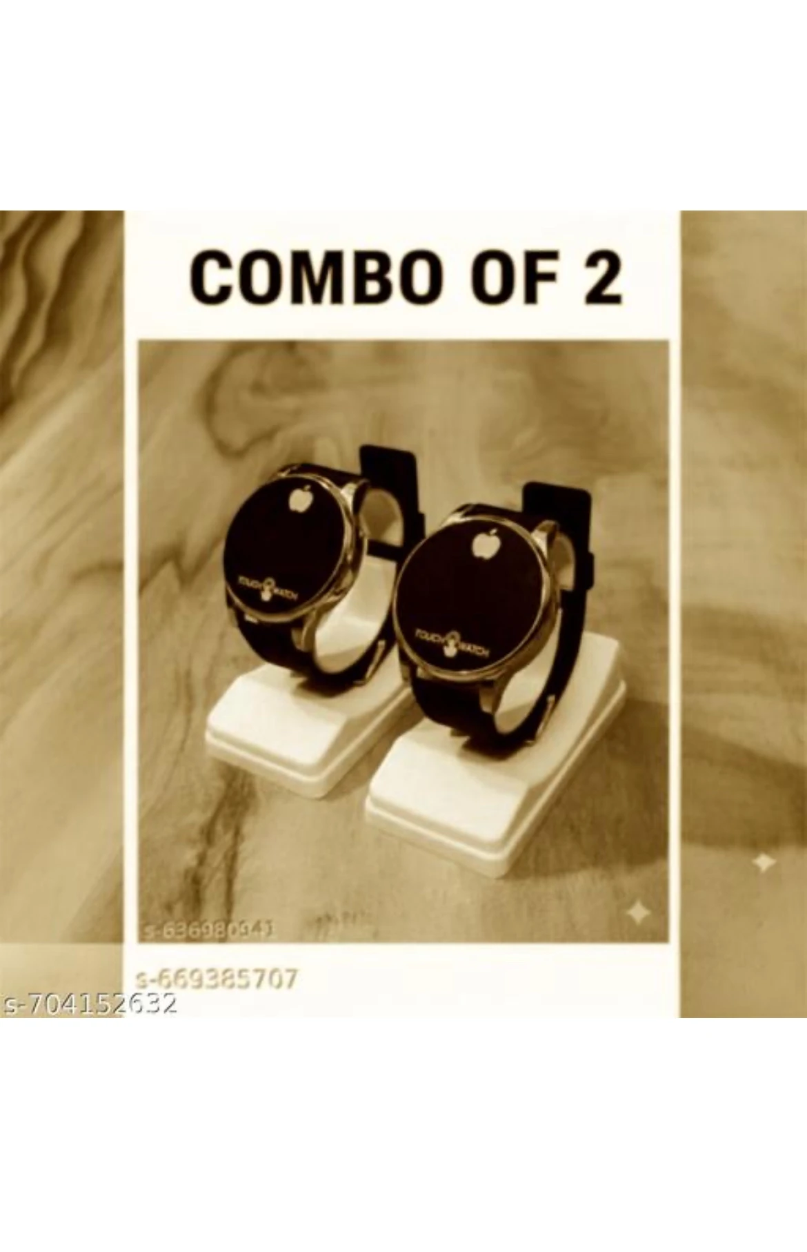 Pack of 2 Digital Touch watch