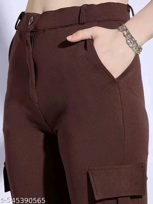 BROWN 4POCKET PANT