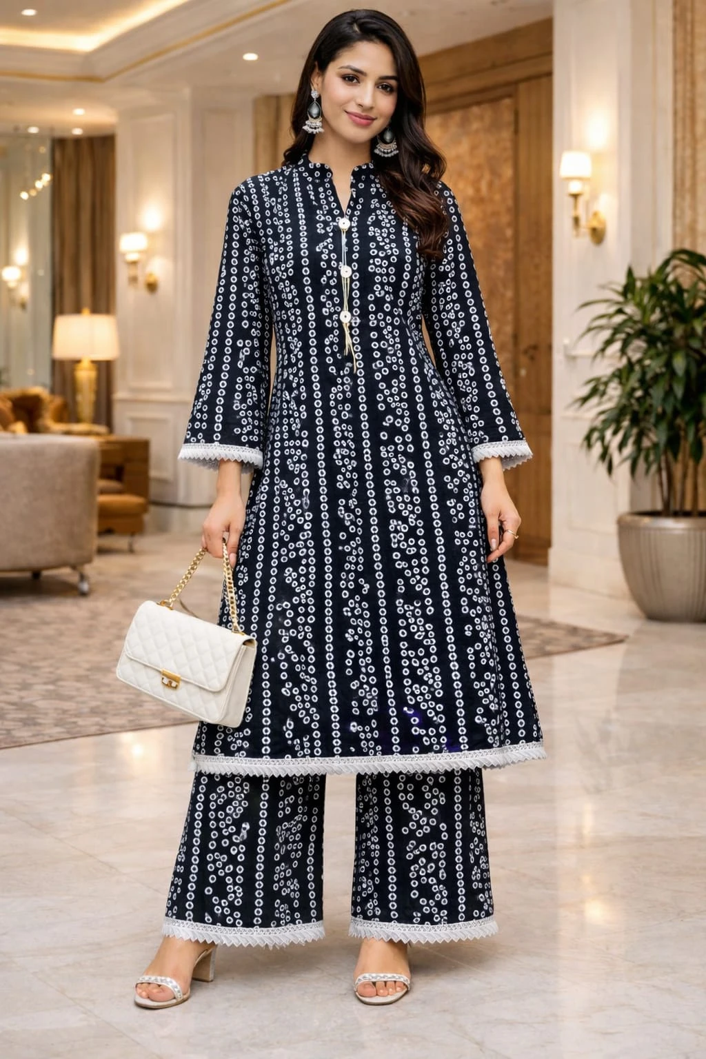 Cotton Printed Kurti Palazzo set