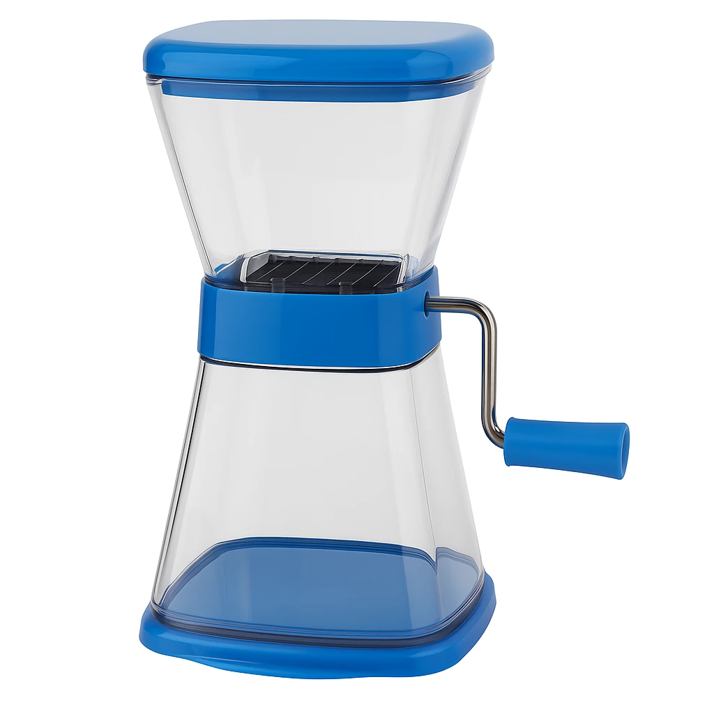 Manual Dry Fruit & Grain Grinder with Storage Container (Hand Operated)
