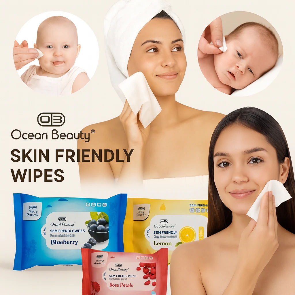 BCD Baby Wet Wipes for Face and Body, Skin Friendly Moisturizing Cleansing Wipes with Gentle Formula for Newborns and Girls, Soft Alcohol Free Daily Use, Pack of 3 Assorted Fragrances
