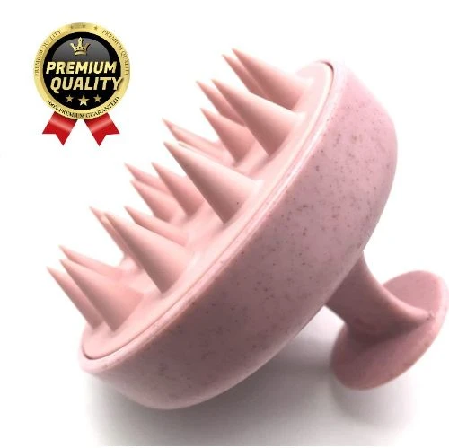 Hair Scalp Massager (Marble Pink), Scalp Massager, Head Massager, Scalp Massager For Hair Growth, Hair Massager, Hair Massager For Hair Growth, Hair Scalp Massager Brush, Hair Wash Brush, Head Scrubber, Hair Scalp Massager Shampoo Brush