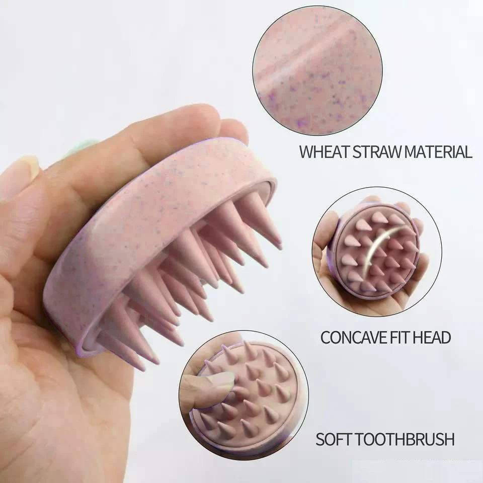 Hair Scalp Massager (Marble Pink), Scalp Massager, Head Massager, Scalp Massager For Hair Growth, Hair Massager, Hair Massager For Hair Growth, Hair Scalp Massager Brush, Hair Wash Brush, Head Scrubber, Hair Scalp Massager Shampoo Brush