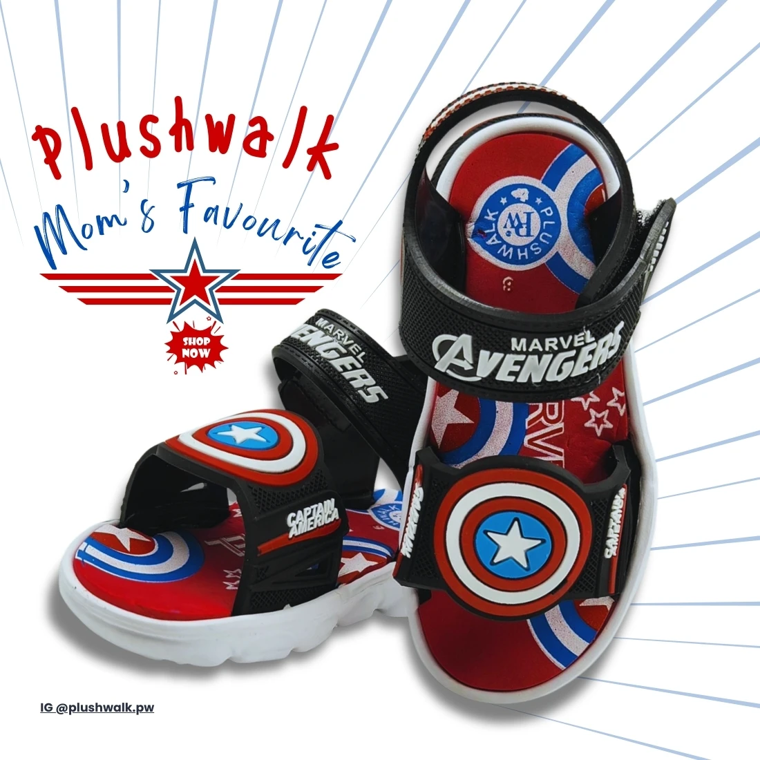 Avengers Stylish Kids Sandals