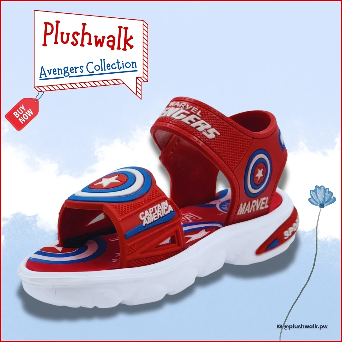 Avengers Stylish Kids Sandals