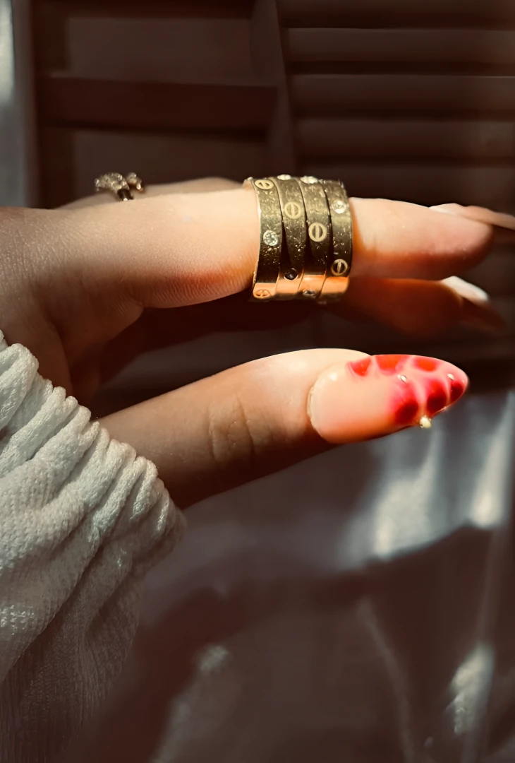 ||THE DROPSHIPER||Anti tarnish gold plated cartier ring||