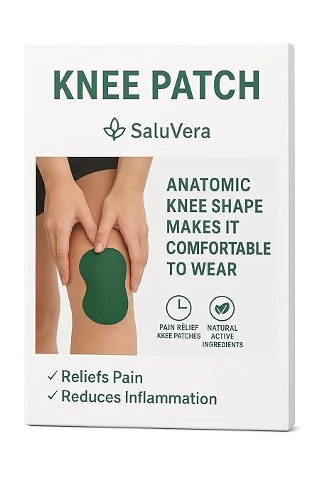 Knee Pain Relief Patch – Pack of 10 | Long-Lasting Comfort for Joint Pain, Swelling & Stiffness | Natural Herbal Ingredients | Fast-Acting Warm Therapy for Men & Women