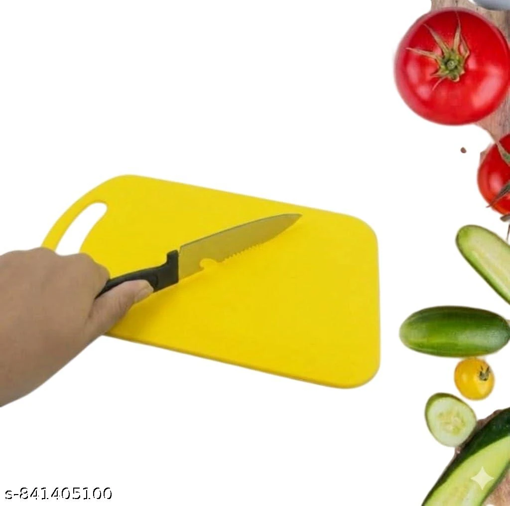 Premium Plastic Cutting Board for Kitchen | Durable Chopping Board | Food Grade