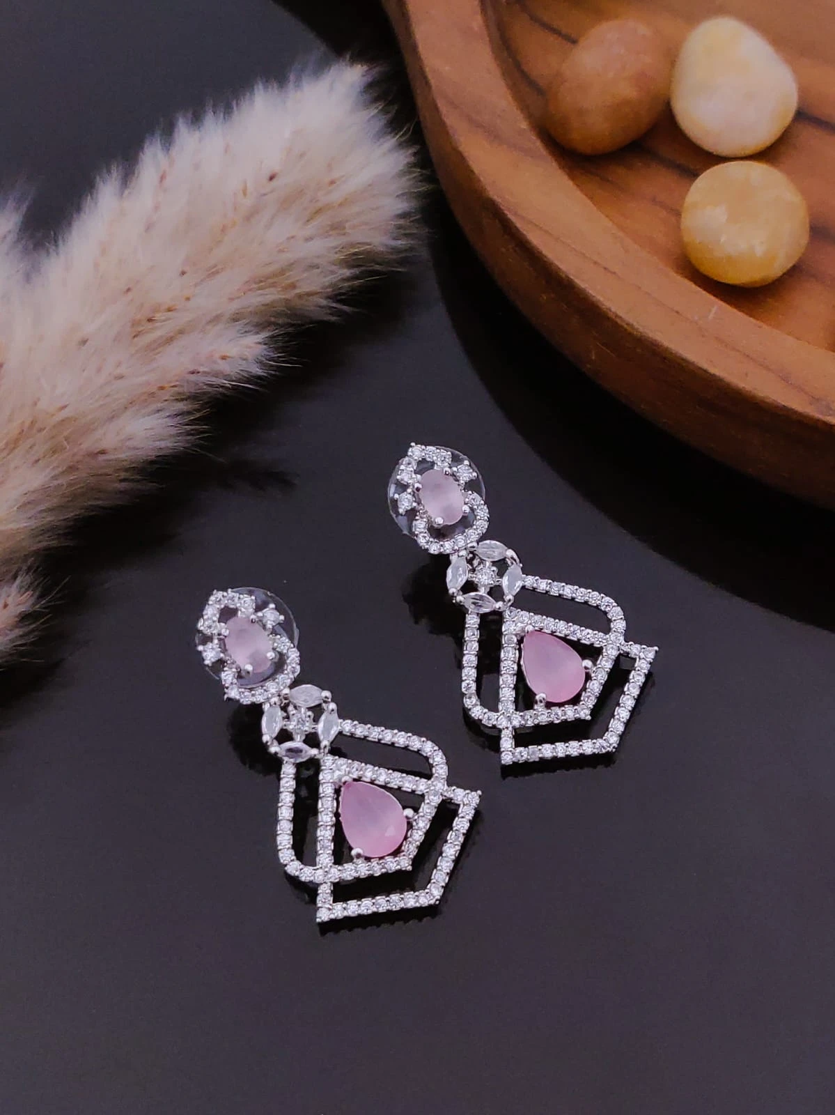 Colorful Diamond earring for women and girls