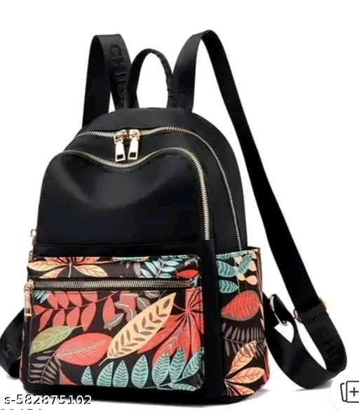PRINTED  WOMEN BACKPACK