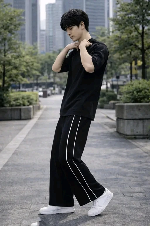 Men's 2 piping NS trouser sports and GYM