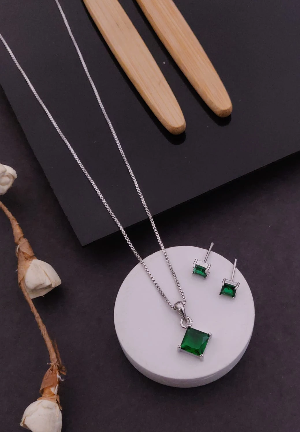 :Anti-Tarnish silver Plated Stainless Steel Flat box Chain Necklace Waterproof Chain Layering Pendant | Gifts for Women and Girls