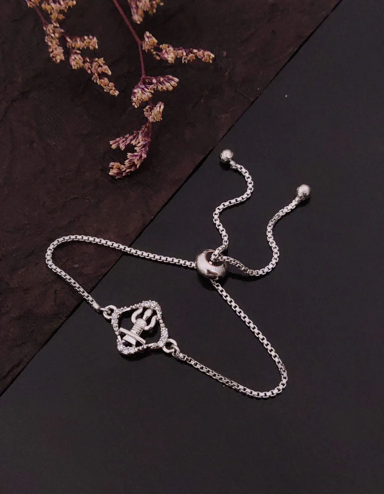 Silver Polished Bracelet, Minimal Silver Chain Bracelet, Everyday Jewelry, Gift for Her