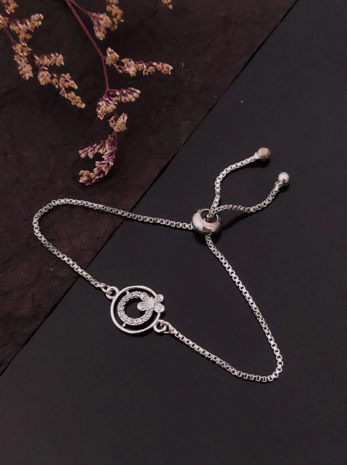 Silver Polished Bracelet, Minimal Silver Chain Bracelet, Everyday Jewelry, Gift for Her