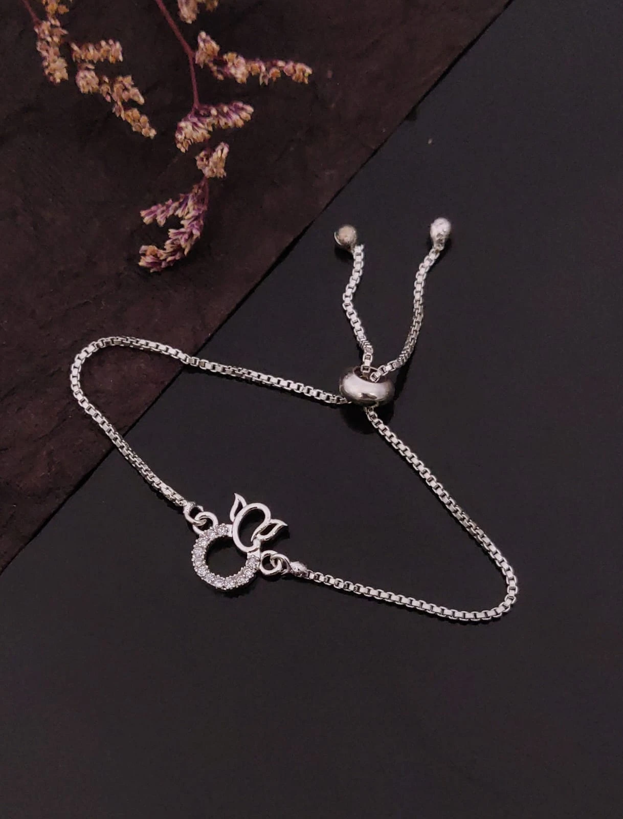 Silver Polished Bracelet, Minimal Silver Chain Bracelet, Everyday Jewelry, Gift for Her