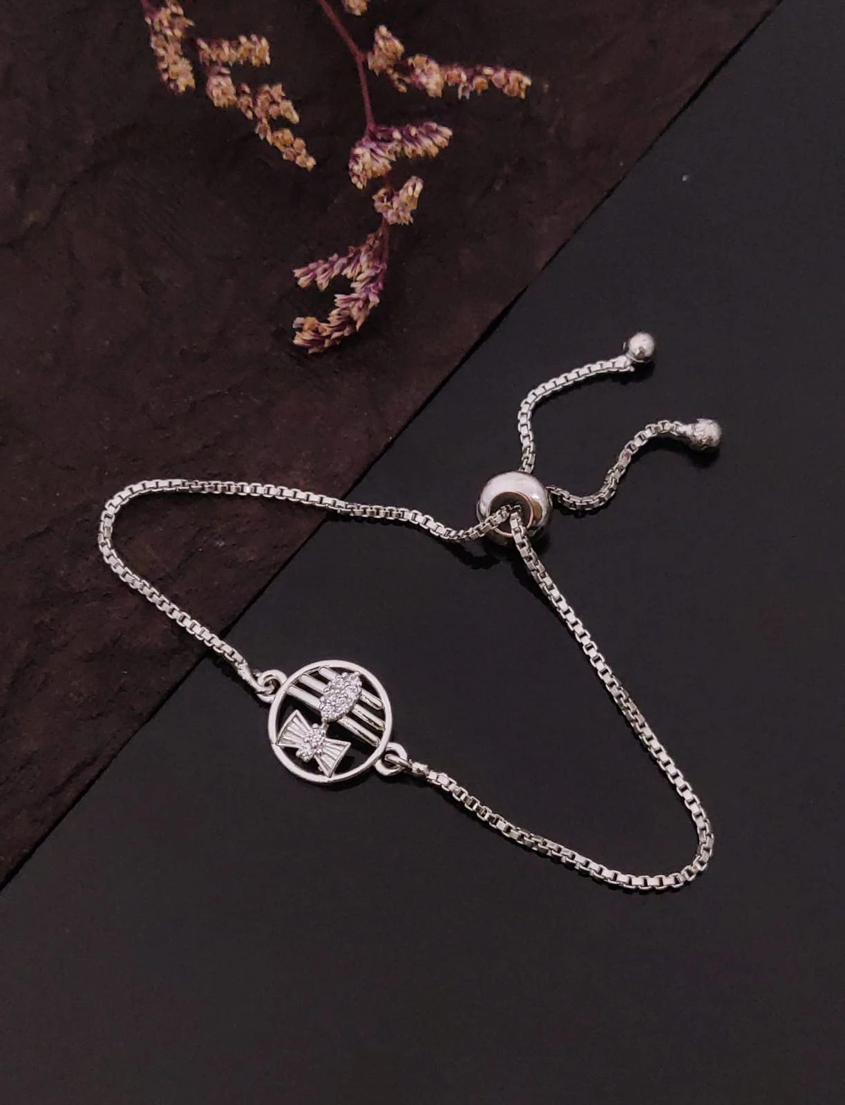 Silver Polished Bracelet, Minimal Silver Chain Bracelet, Everyday Jewelry, Gift for Her