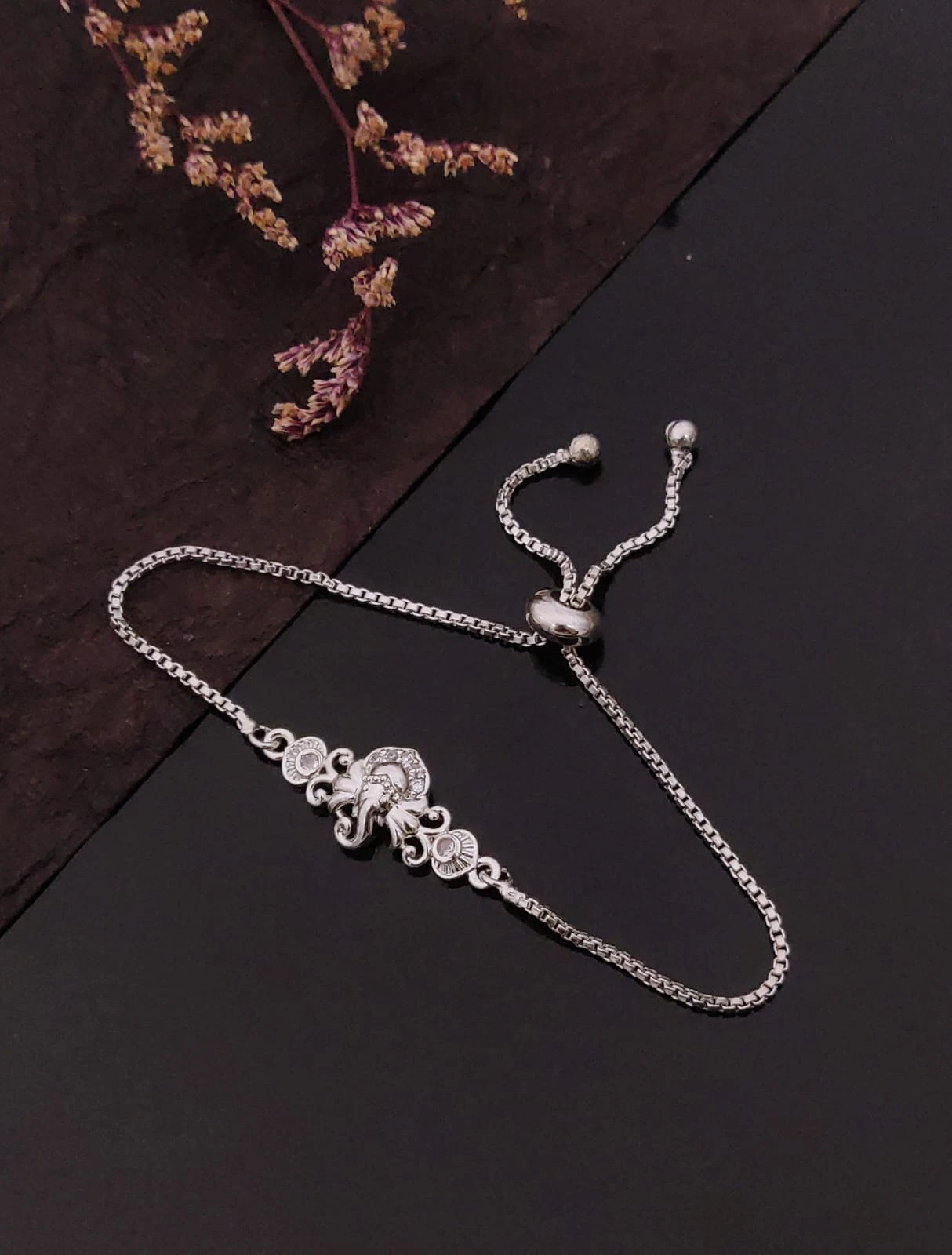 Silver Polished Bracelet, Minimal Silver Chain Bracelet, Everyday Jewelry, Gift for Her
