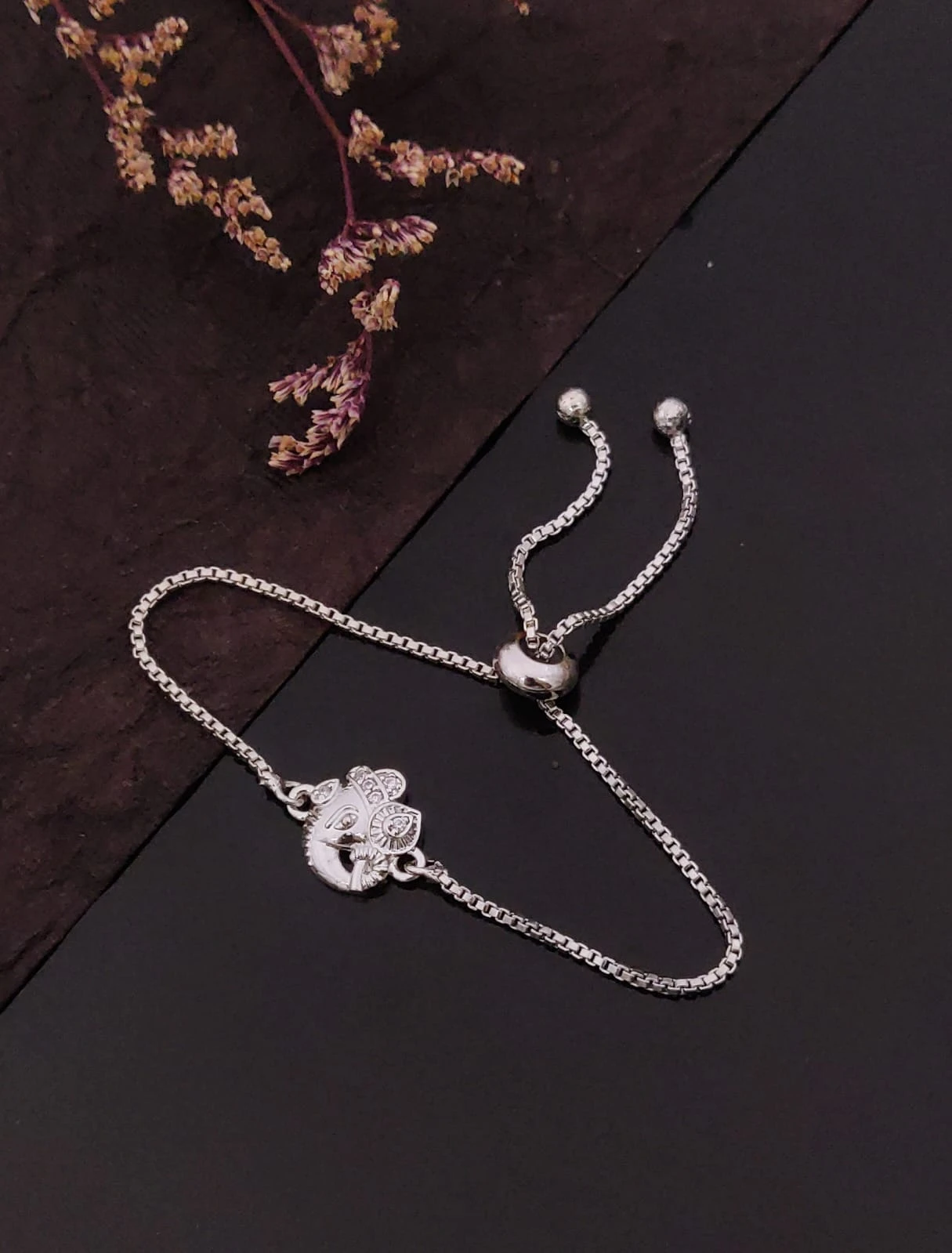 Silver Polished Bracelet, Minimal Silver Chain Bracelet, Everyday Jewelry, Gift for Her