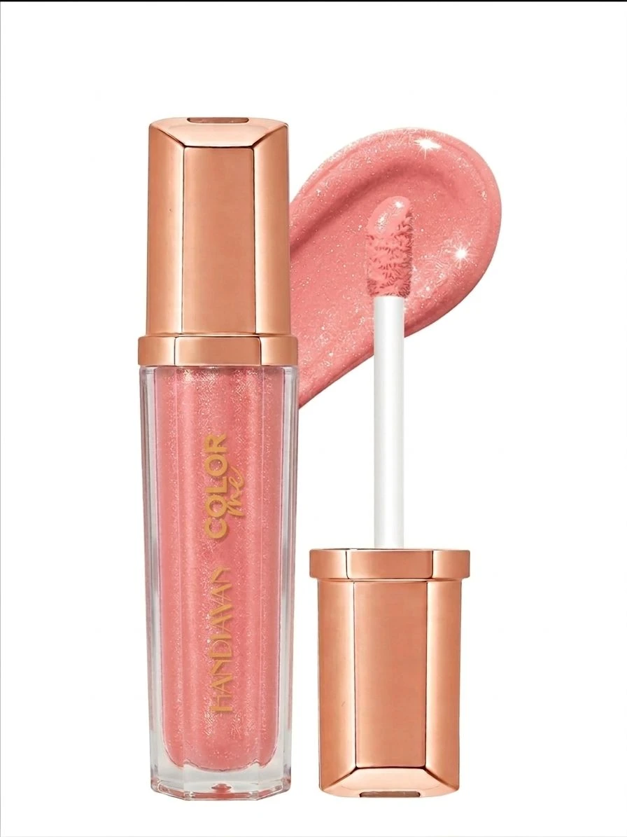 PEACH BLUSH WITH HIGHLIGHTER